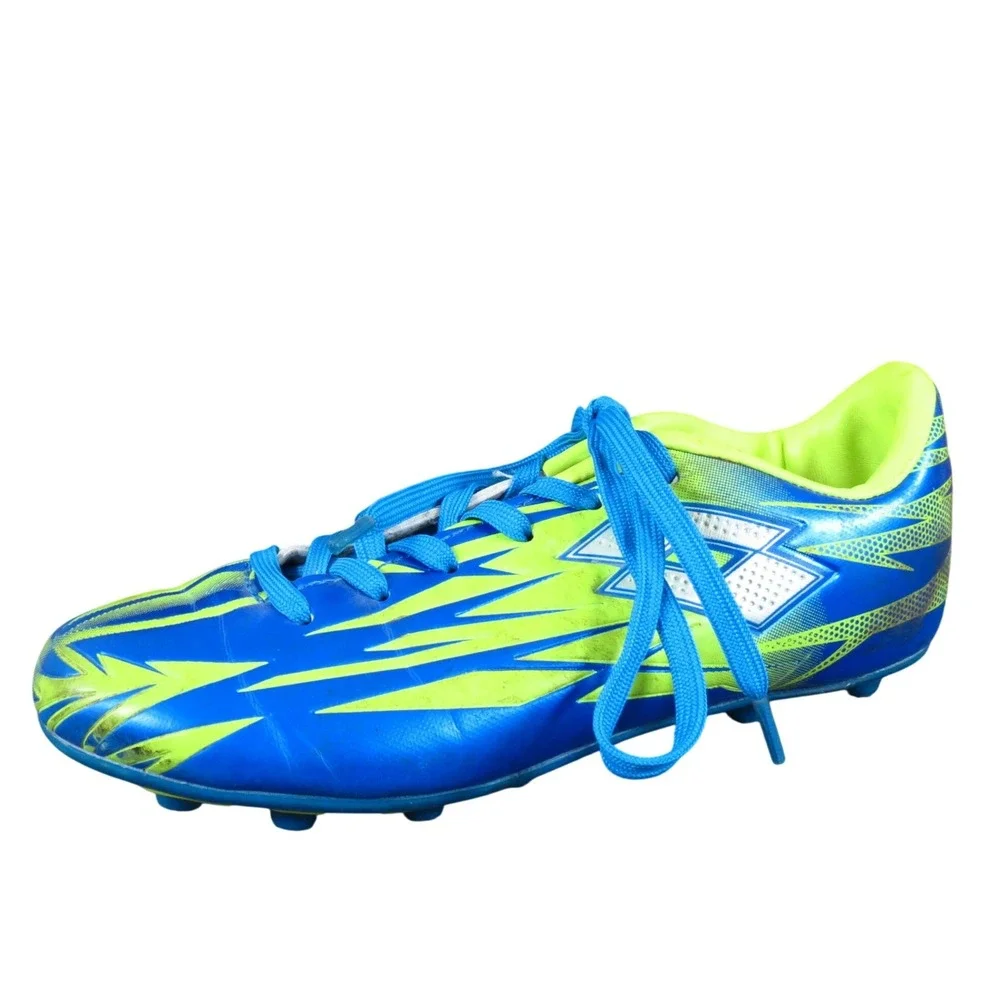 Lotto Forza Jr BGS Unisex Athletic Soccer Cleats Size 12.5C Field Blue Green